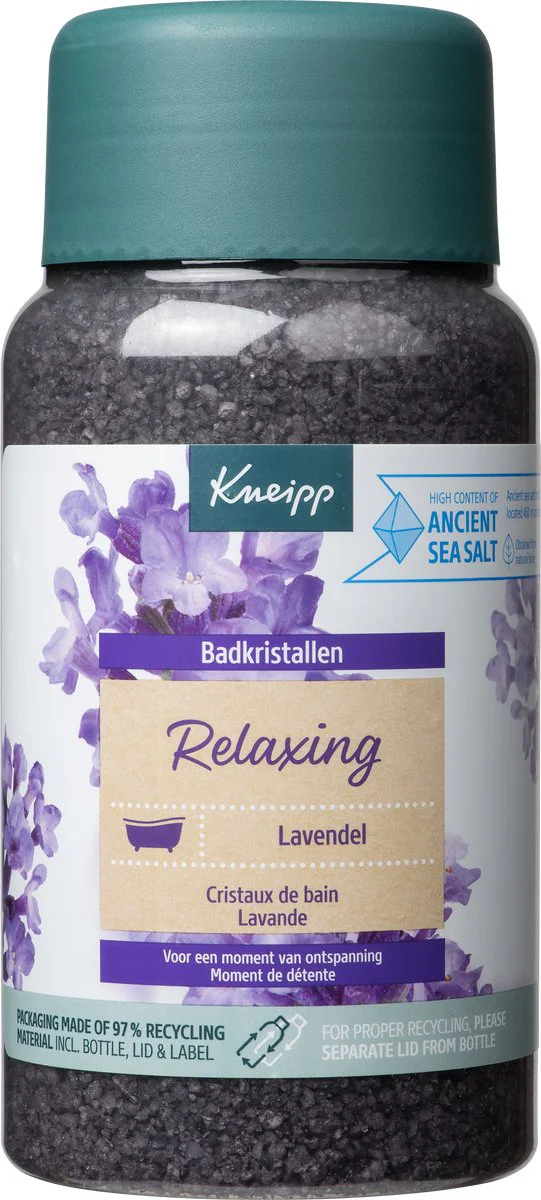 Kneipp Badkristallen Relaxing Lavendel 600 gr