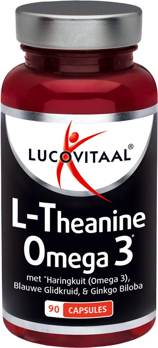 Lucovitaal L-theanine Omega 3 90 capsules
