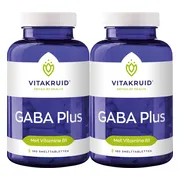 2x Vitakruid GABA Plus 180 tabletten