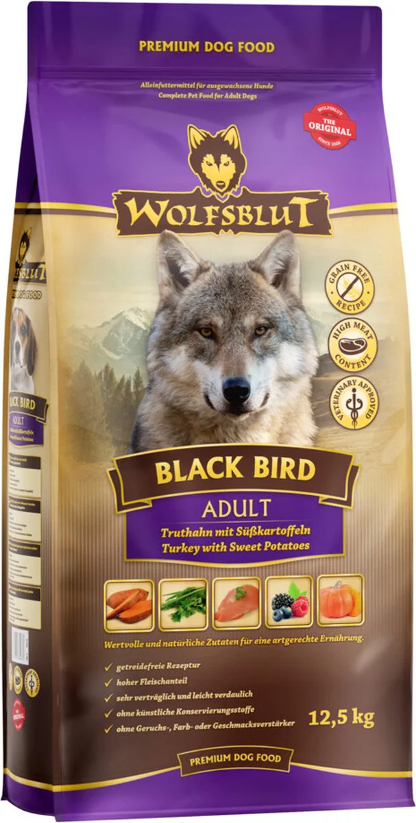Wolfsblut Black Bird Adult 12,5 kg