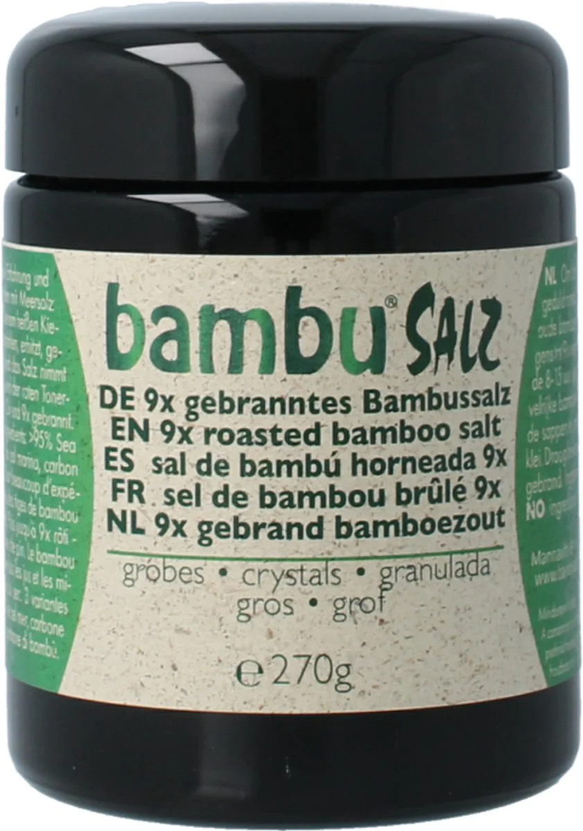 Bambu Salz Bamboezout Grof 9x Gebrand 270GR