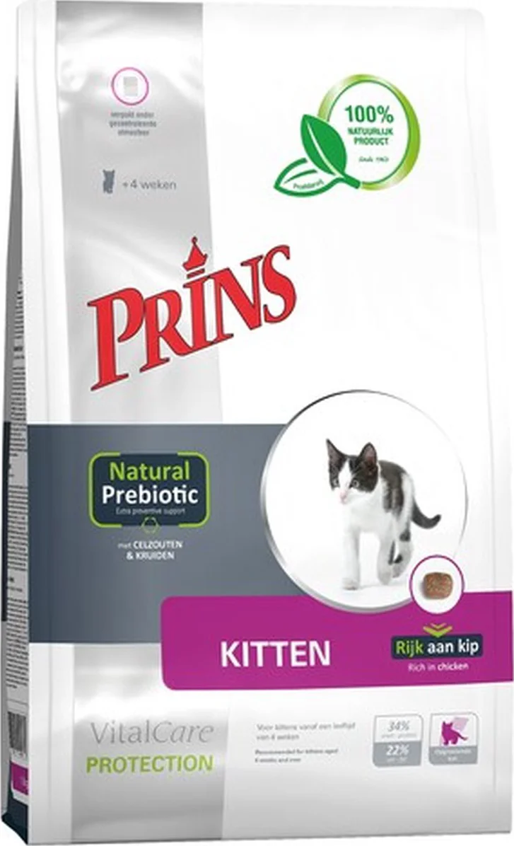 Prins Kattenvoer Droog Protection Kitten 10 kg