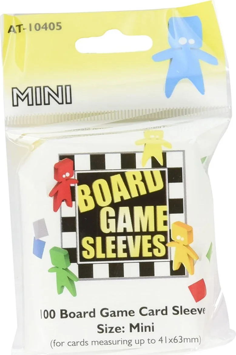 Board Games Sleeves - Square 70x70mm (Blue)