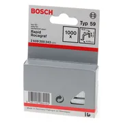 Bosch Professional Nieten type 59 | 14 mm | 10,6 x 0,72 mm | 1000 stuks - 2609200243