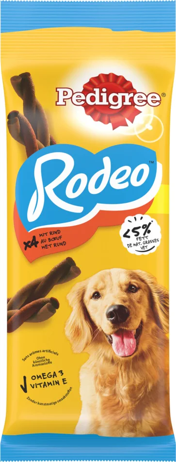 Pedigree Rodeo Kauwsticks Hondensnacks Rund 70 gr