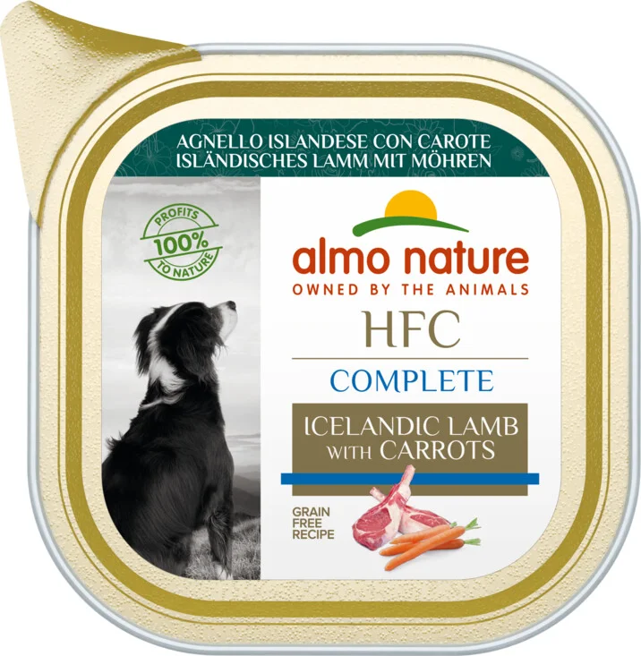 Almo Nature HFC Hondenvoer Nat Lam & Wortel 85 gr
