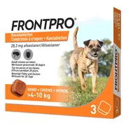 2x Frontpro Hond M 4-10 kg 3 tabletten