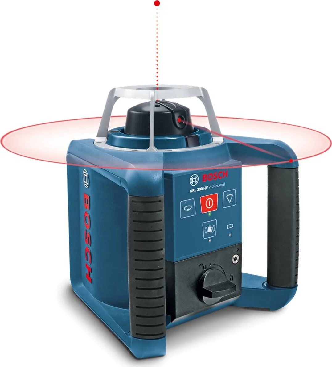 Bosch Professional PRO GRL 300 HV + LR 1 Rotatielaser rood in koffer - 0601061501