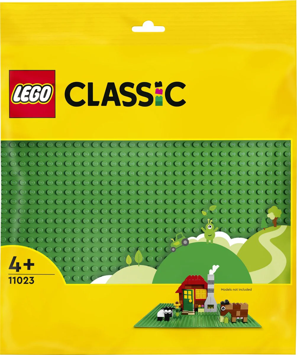 LEGO 10700 Classic Groene Bouwplaat Extra Groot 25,4 x 25,4 cm Basisplaat voor Kinderen