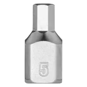 Milwaukee Bitdop 1/4″ 5 mm zeskant - kort - 4932500477