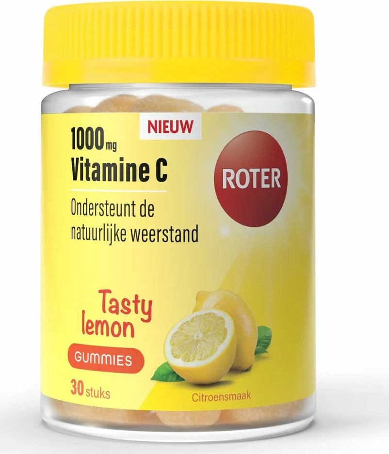 4x Roter Vitamine C Gummies Tasty Lemon 30 stuks