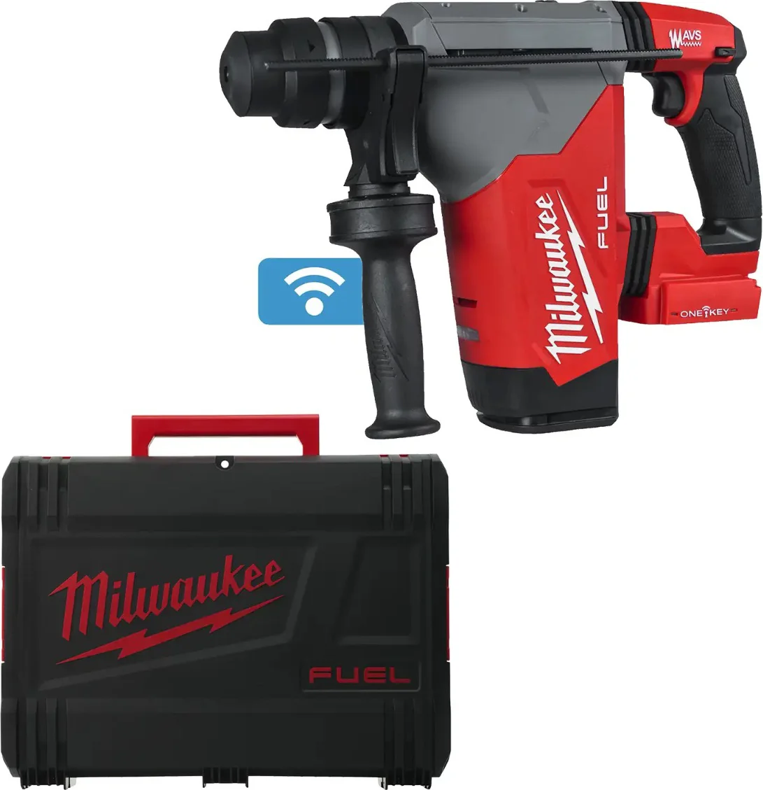 Milwaukee M18 FUEL™ ONEFHP-0X ONE-KEY™ Accu combihamer SDS-Plus 5,0J 18V Basic Body in HD-Box - 4933478884