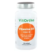 VitOrtho Vitamine D3 1000 IE Softgels 120SG