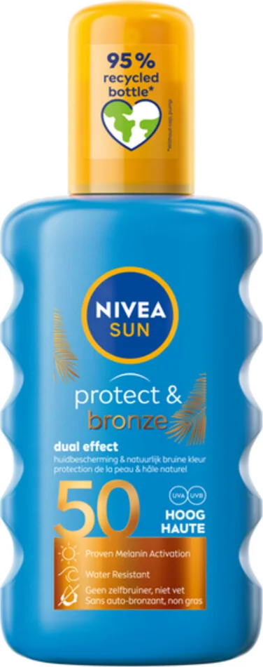 NIVEA Sun Protect & Bronze Zonnebrand SPF 50 200 ml