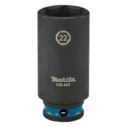 Makita E-16396 Impact Black Krachtdop 3/8" lang | 22 mm