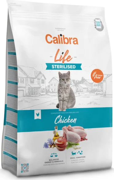 Calibra Life Sterilized Kattenvoer Kip 6 kg
