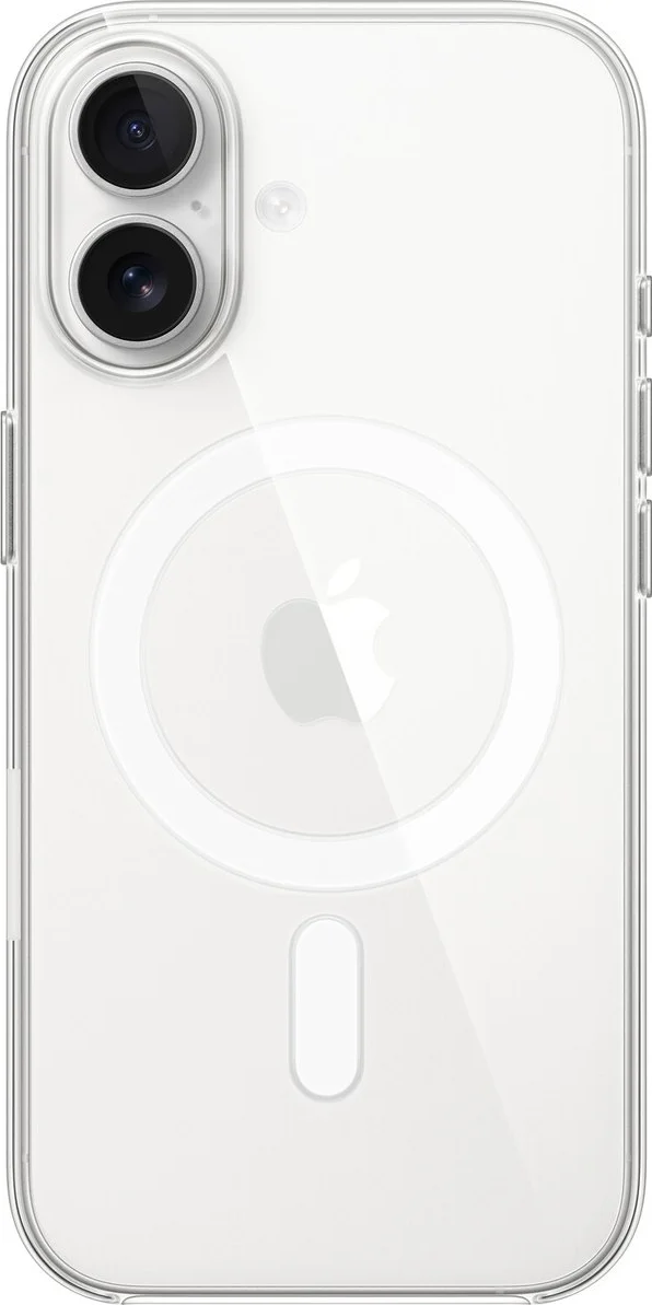 Apple iPhone 17 Back Cover met MagSafe Transparant