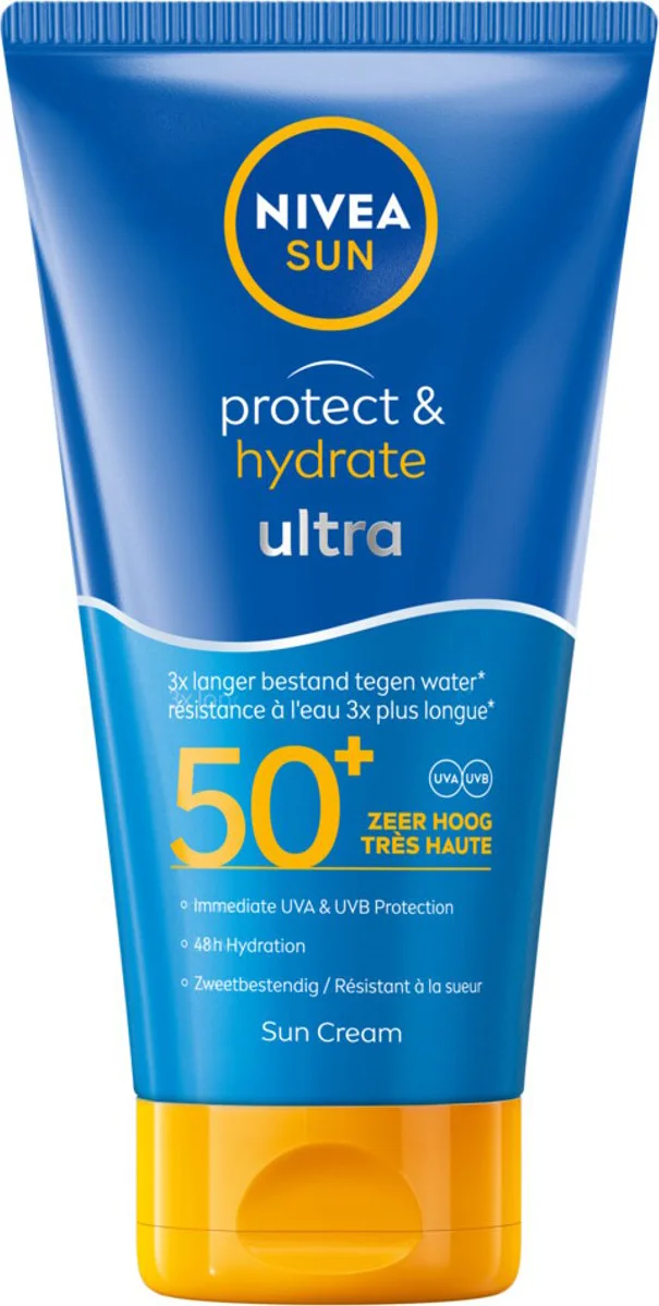 2x NIVEA Sun Protect & Hydrate Zonnebrand Ultra SPF 50+ 150 ml