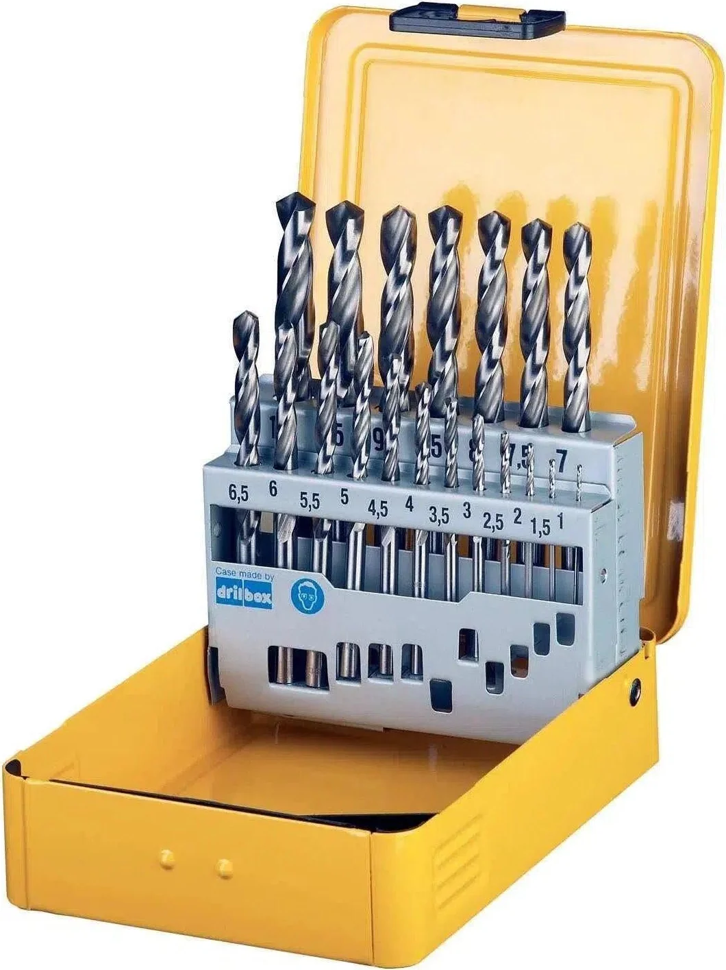 DeWALT DT5923 19-delige Metaalborenset in Metalen Cassette