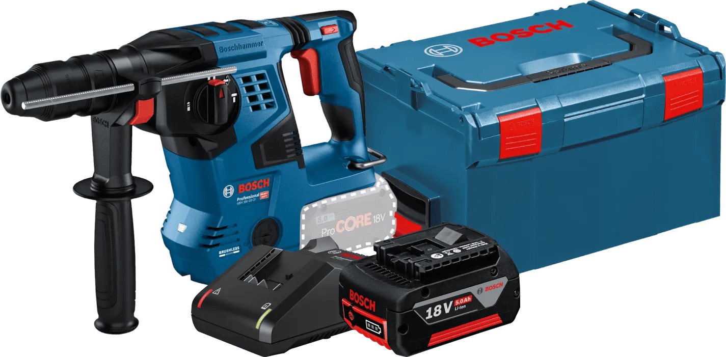 Bosch Professional GBH 18V-22 5,0 Ah GBA Accu Starterspakket
