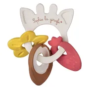 Sophie de giraf Bijtring met geur - 5-Senses Collectie - Bijtspeelgoed - Babyspeelgoed - 3 Geuren - Vanaf 0 maanden - OK-Biobased - In witte geschenkdoos