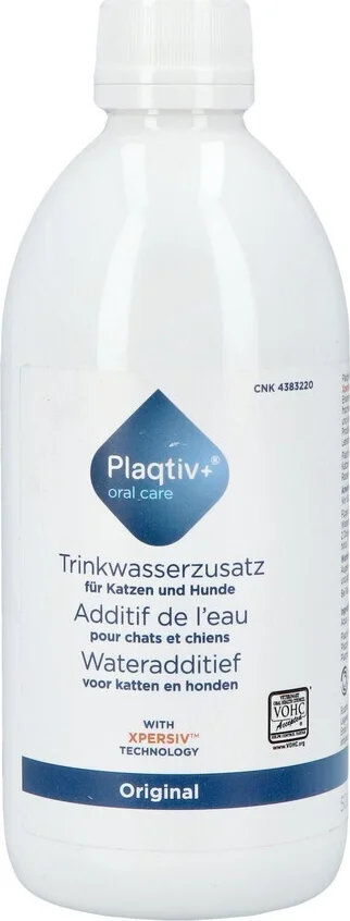 Plaqtiv+ Wateradditief (Mondwater) - 500 ml