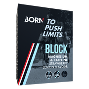 Born Block Magnesium & Caffeine - Strawberry Lemon 64GR