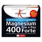 Lucovitaal Magnesium 400 Forte One a Day 60 sachets