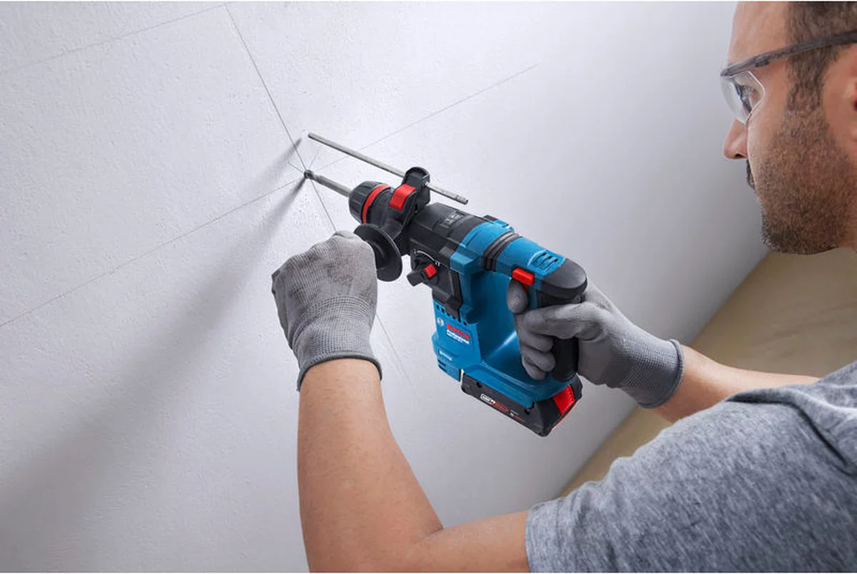 Bosch Professional GBH 18V-18 X Accu boorhamer ONECHUCK SDS-Plus 1,5J 18V Basic Body - 0611927100