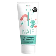 3x Naif Kids 2 in 1 Shampoo & Conditioner 200 ml