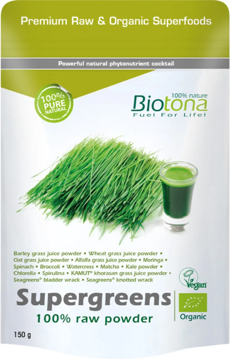 Biotona Supergreens Raw Poeder 150GR