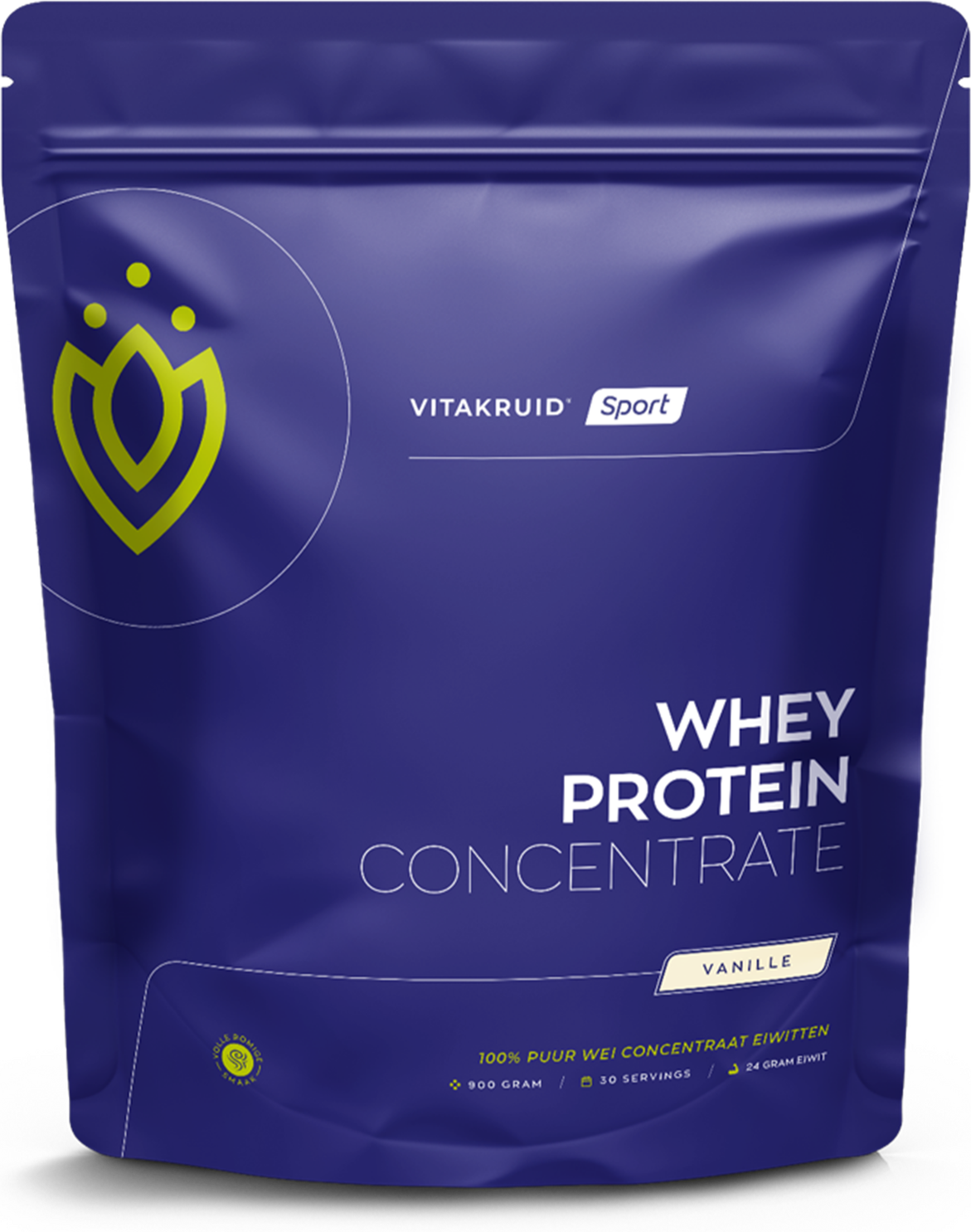Vitakruid Whey Protein Concentrate Vanille 900 gr