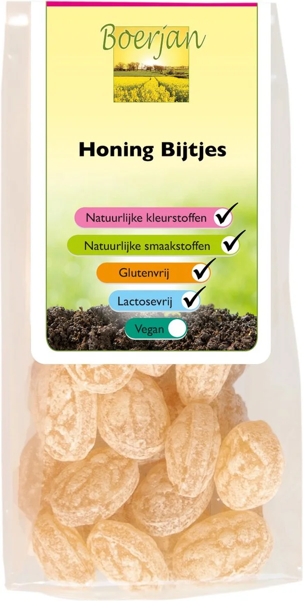 Boerjan Honing Bijtjes 150GR