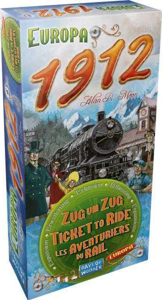 Ticket to Ride: Europe 1912 Expansion