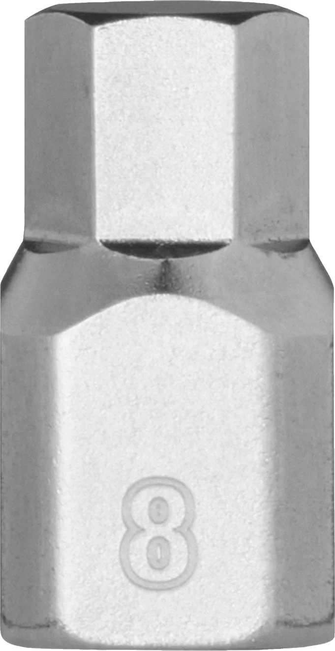 Milwaukee Bitdop 1/4″ 8 mm zeskant - kort - 4932500480