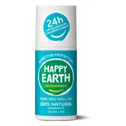 Happy Earth 100% Natural Deo Roll-On Cedar Lime 75ML