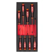 Milwaukee TOOLGUARD™ Foam inlay Tri-Lobe VDE schroevendraaierset Sleuf/Philips 8-delig - 4932493249
