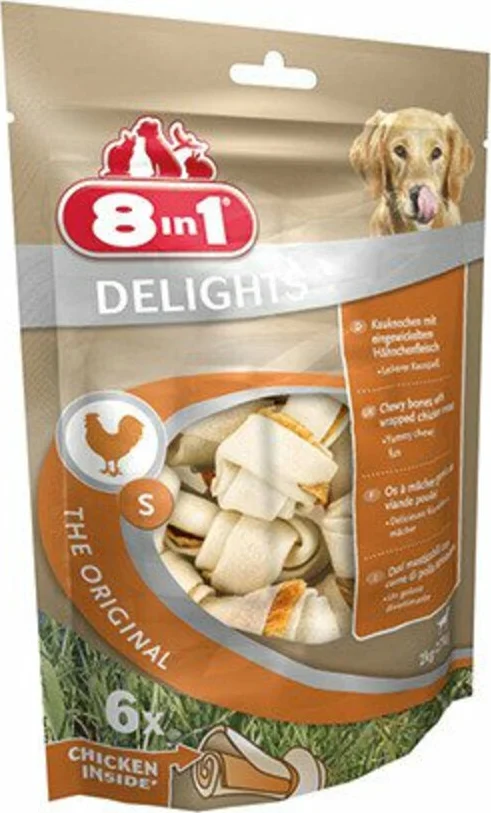 8in1 Delights Bone S 6 stuks