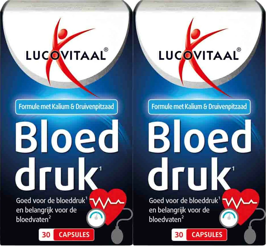 2x Lucovitaal Bloeddruk 30 capsules