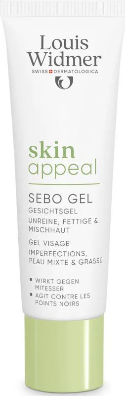 Louis Widmer Skinappeal Sebo Gel zonder parfum 30 ML