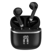 Golden Sound Oortjes draadloos - Draadloze oordopjes - Oortjes - Bluetooth oordopjes - 30 uur batterijduur - Sport oordopjes - Earpods - Led Display - Noise Cancelling - Zwart