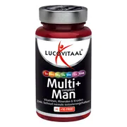 3x Lucovitaal Multi + Compleet Man 40 tabletten