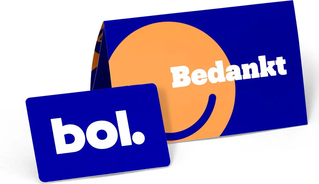 bol cadeaukaart - 25 euro - Bedankt!