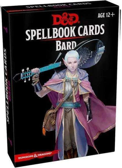 D&D 5.0 Spellbook Cards - Bard