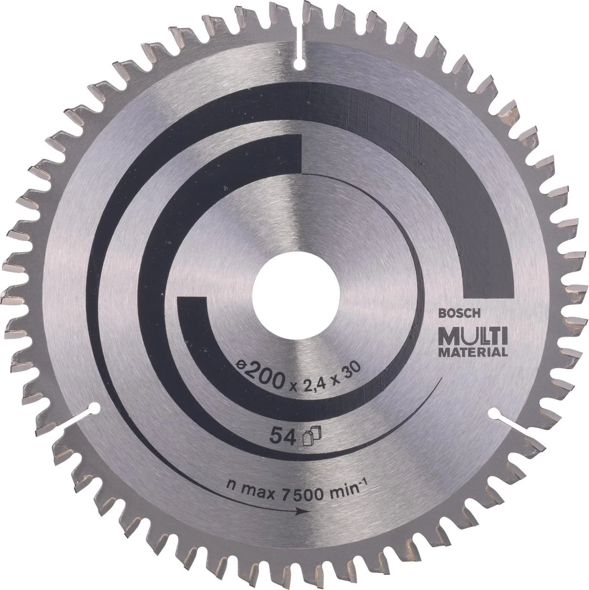 Bosch Professional Cirkelzaagblad PRO Multi Material | Ø 200 x 2,4 x 30mm 54T - 2608640510