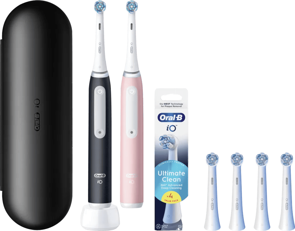 Oral-B iO 3 Duo Pack Zwart en Roze Value Pack