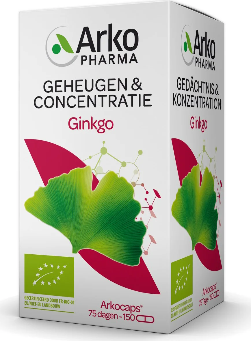 Arkocaps Ginkgo Capsules 150CP