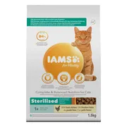 IAMS Kat Adult Sterilised - Overweight Kip 1,5 kg