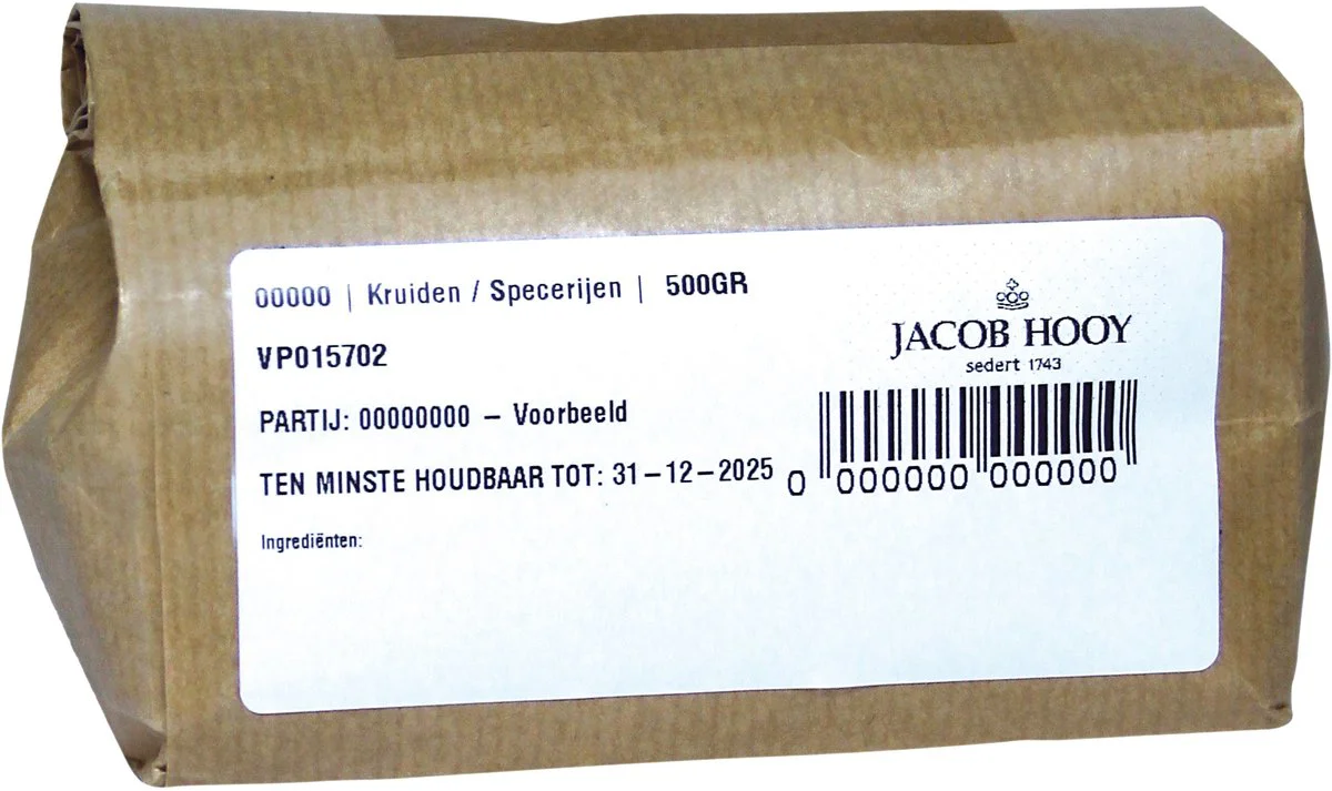 Jacob Hooy Lavendelbloemen 500gr