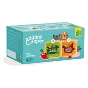 6x Edgard & Cooper Hondenvoer Multipack Kip - Kalkoen en Lam - Rund 4 x 300 gr